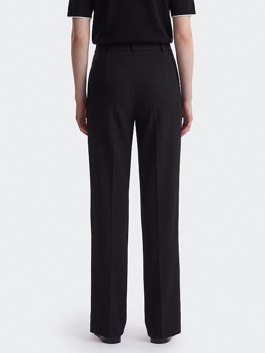 Костюмные прямые брюки: фото №4