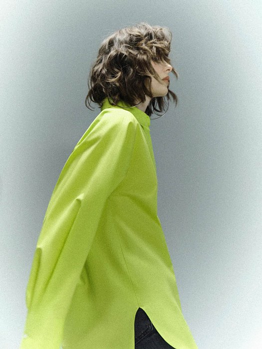 Удлиненная рубашка из хлопка: фото №3