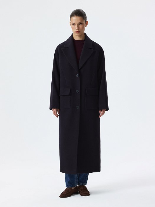 Свободное пальто «в елочку»: фото №3