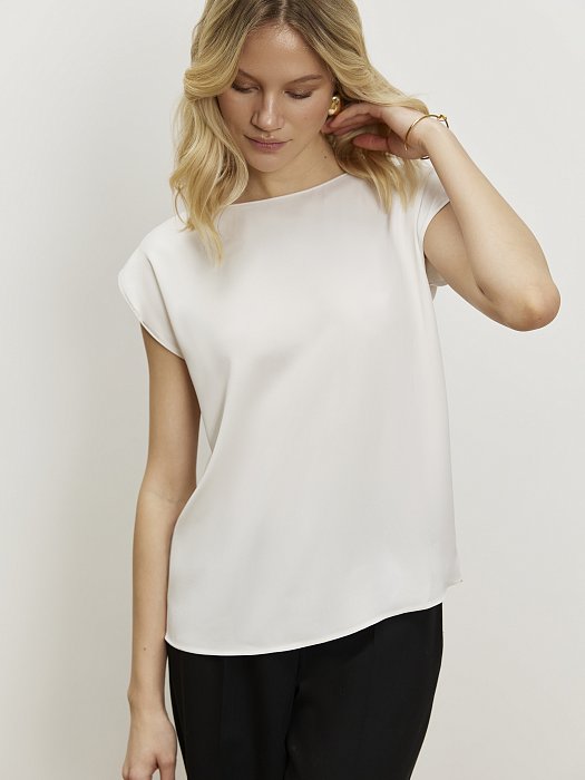 Блуза с коротким рукавом: фото №3