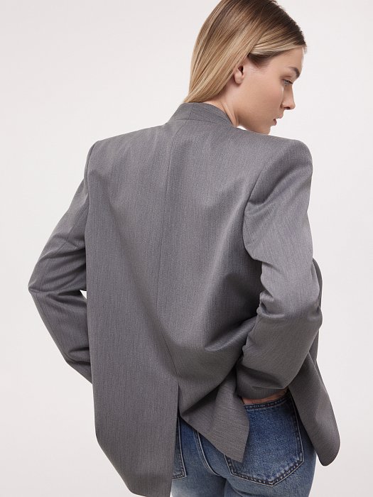 Жакет без застежки: фото №4
