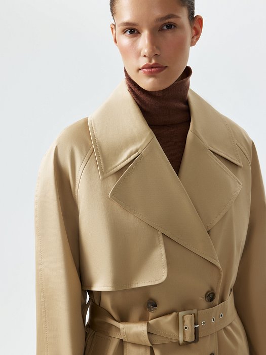 Плащ со съемным утеплителем: фото №5