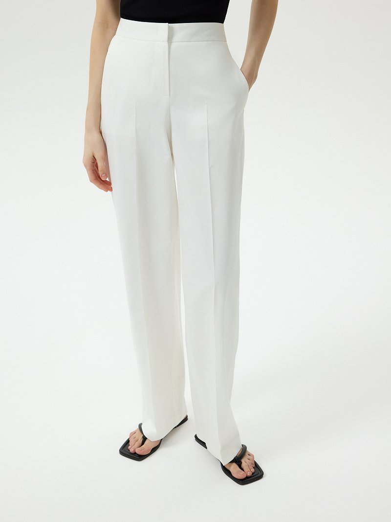 Классические брюки из хлопка 