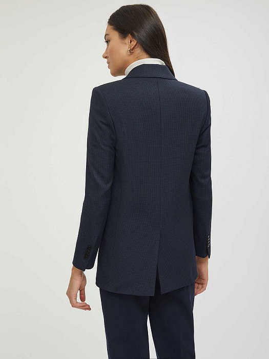 Удлиненный жакет с узором: фото №5