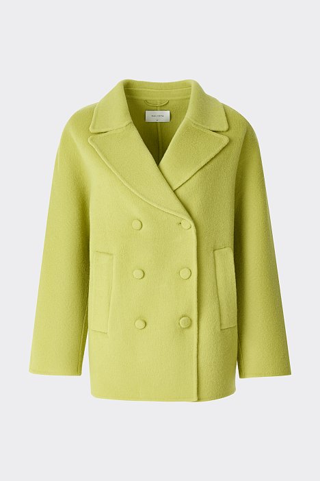 Двубортное укороченное пальто: фото №8