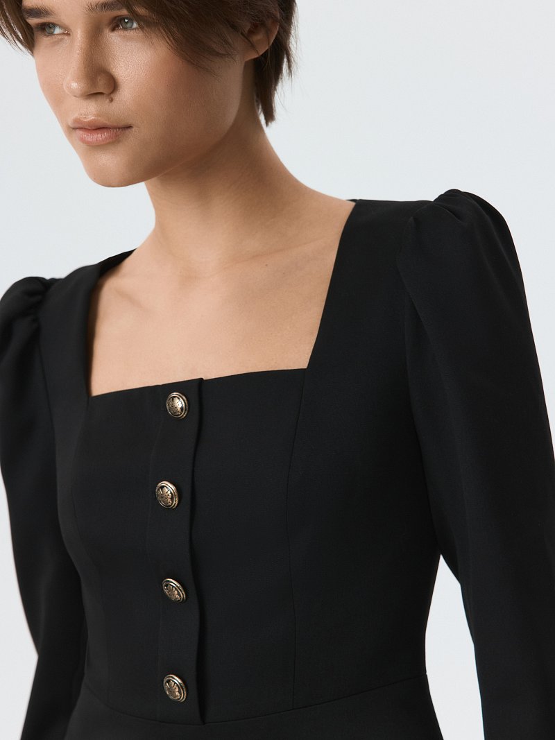 Приталенный жакет на молнии (Р158)