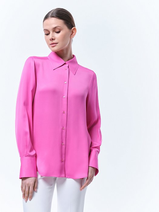 Атласная блуза: фото №3