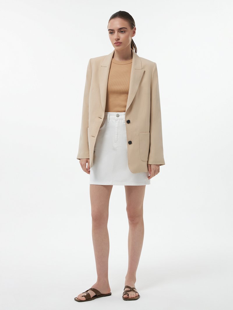 Мини-юбка из денима