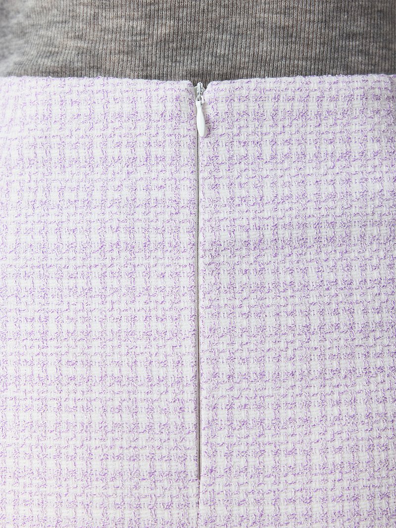 Мини-юбка из твида