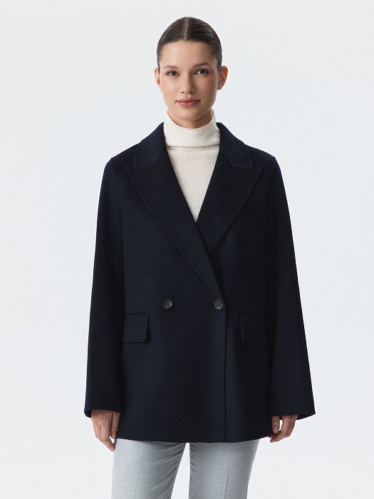 Полупальто в стиле жакета (Р158): фото №4