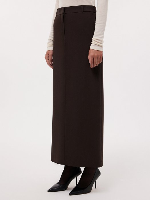 Юбка-макси прямого кроя: фото №2