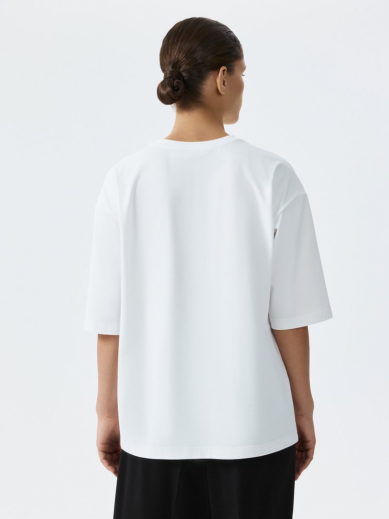 Футболка с принтом