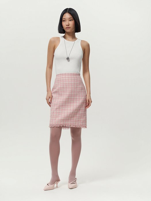 Твидовая юбка: фото №4