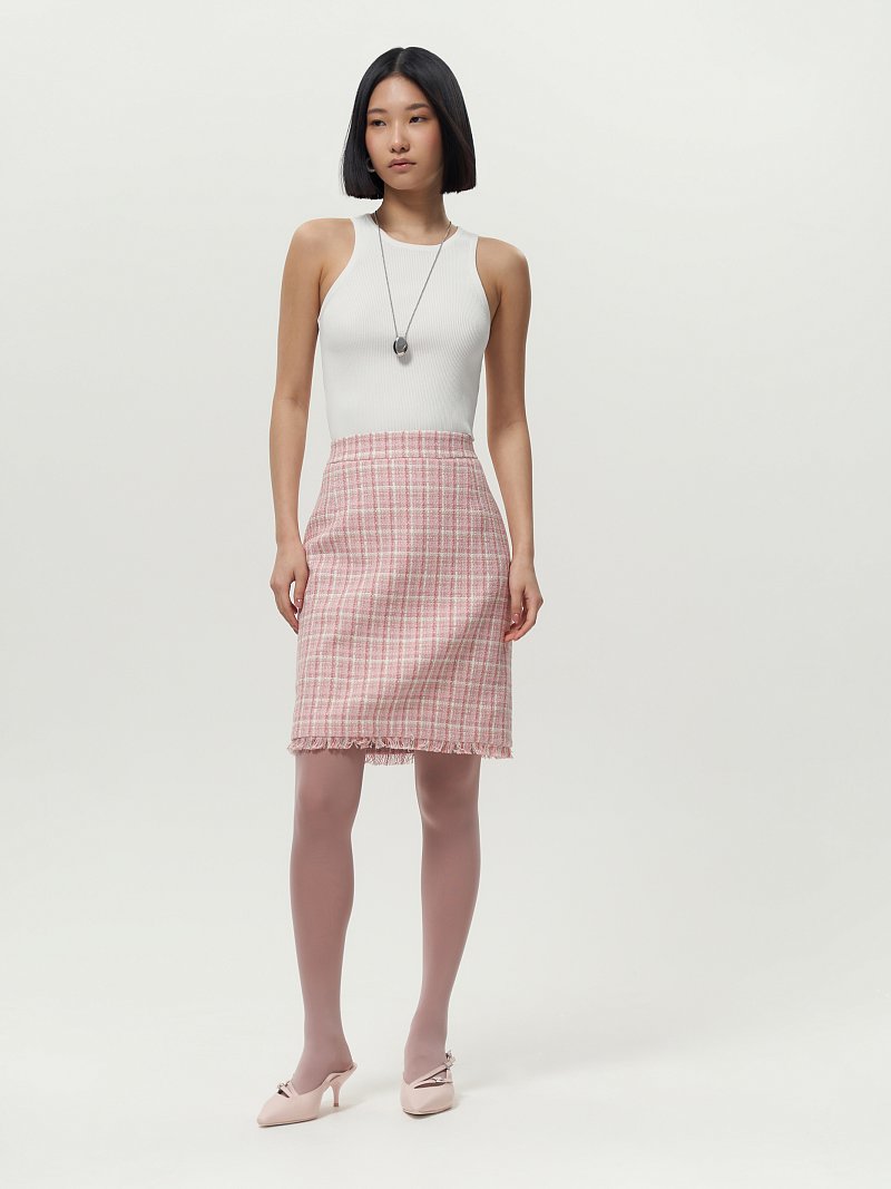 Твидовая юбка