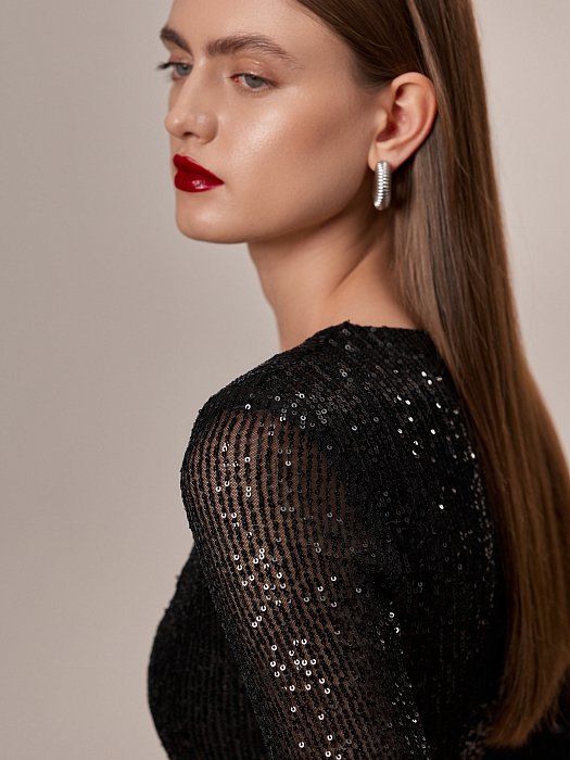 Платье в пайетках: фото №5