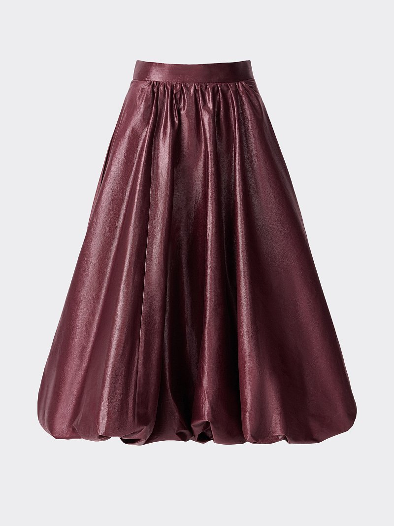Юбка-баллон с блеском