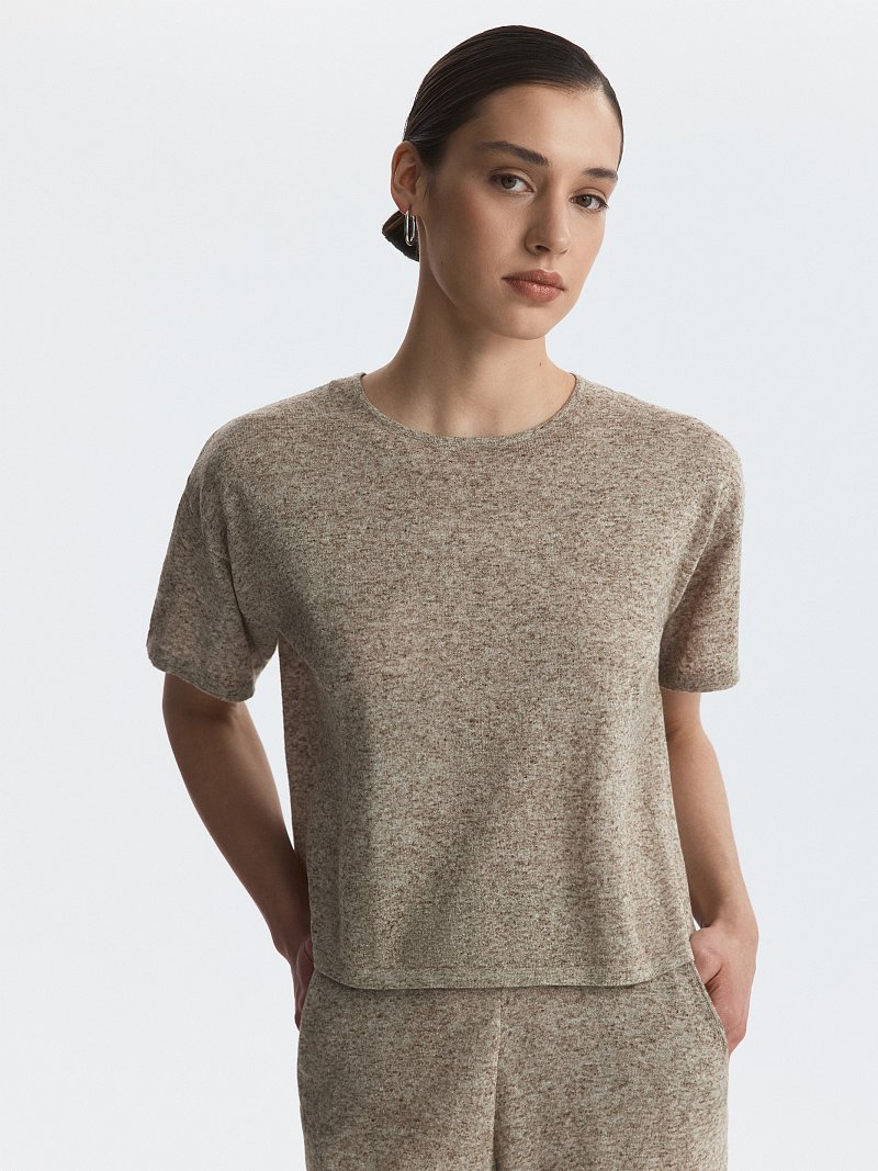 Джемпер со льном