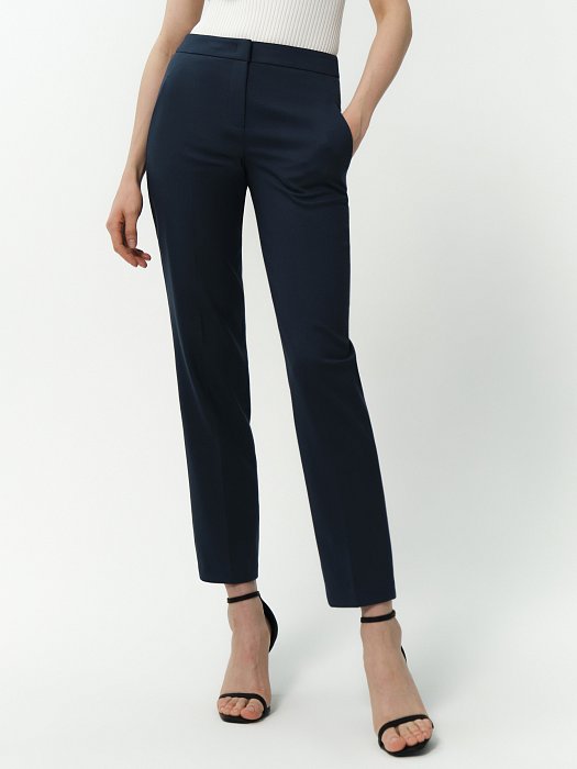 Зауженные брюки со стрелками: фото №4