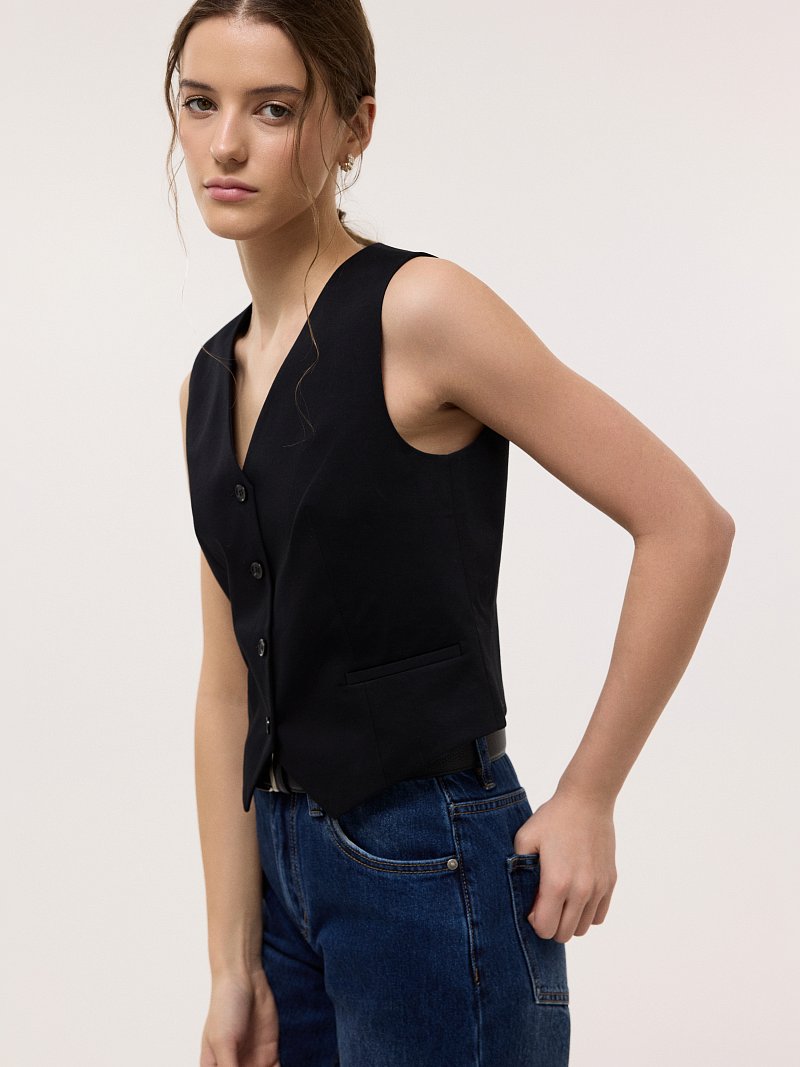 Жилет из хлопка