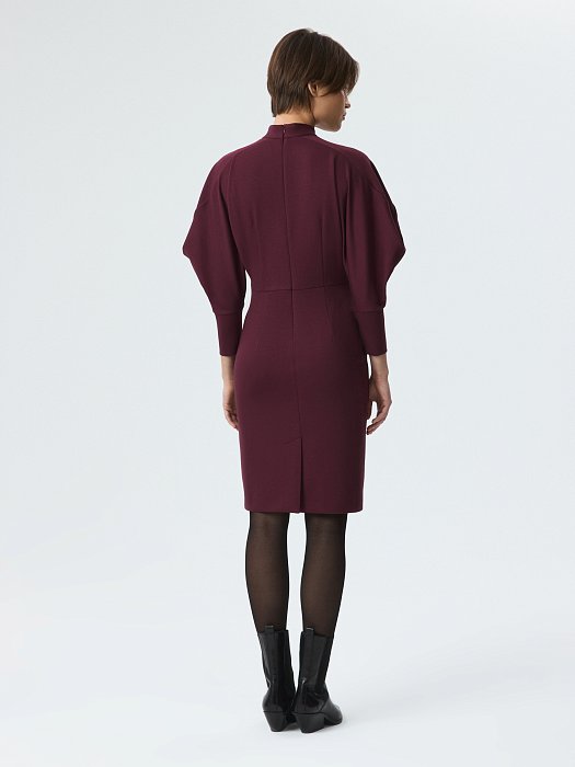 Платье с объемными рукавами 3/4: фото №5