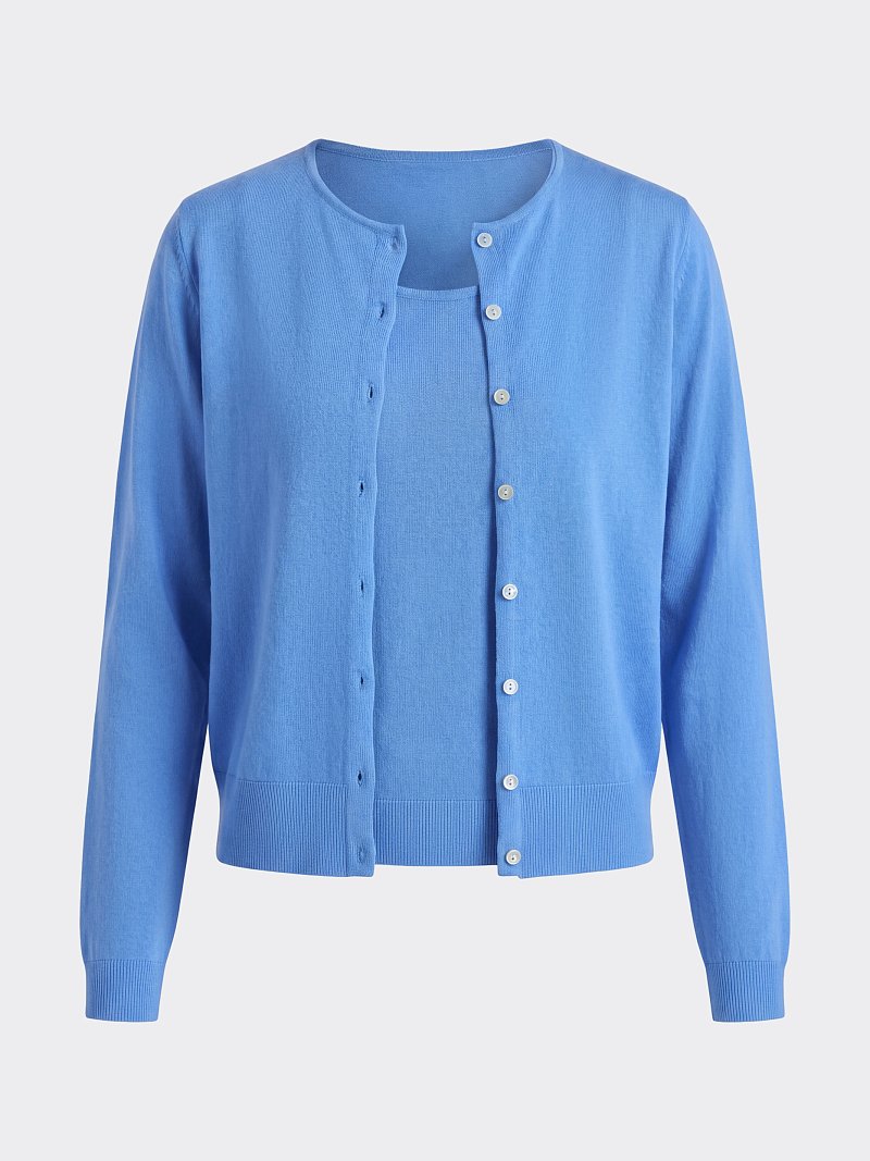 Кардиган с топом из вискозы