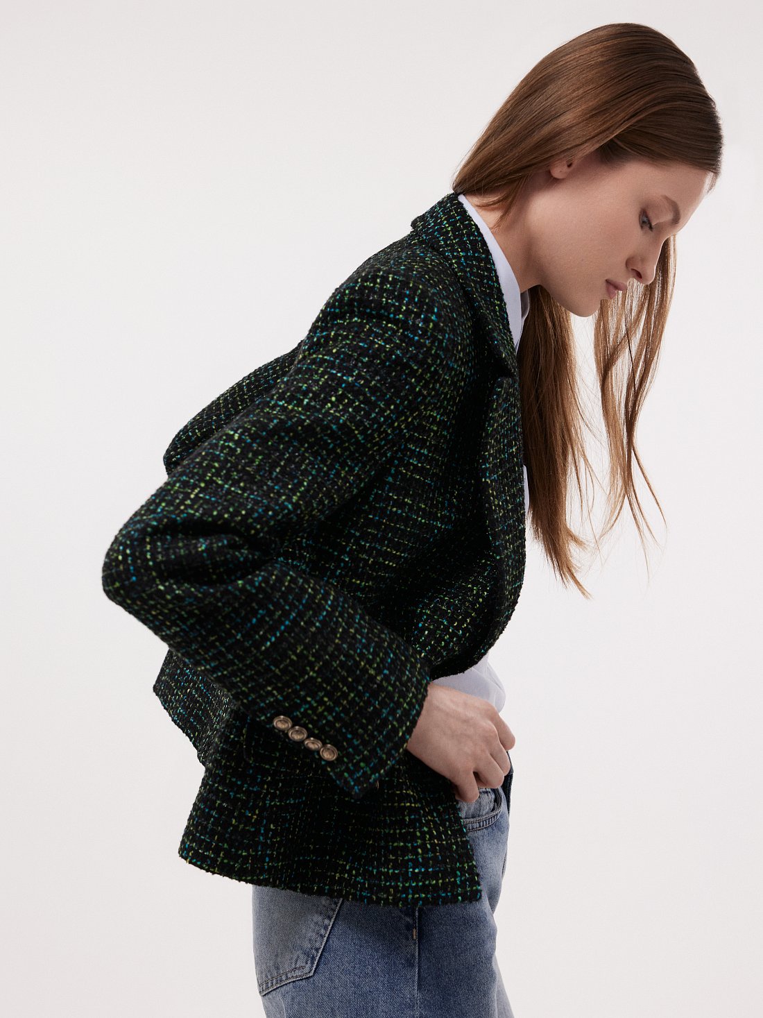 Жакет из твида : фото №1