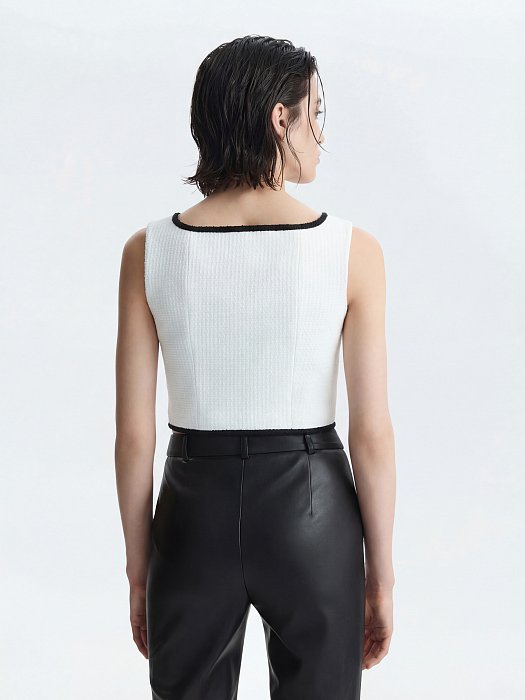 Жилет из твида: фото №5