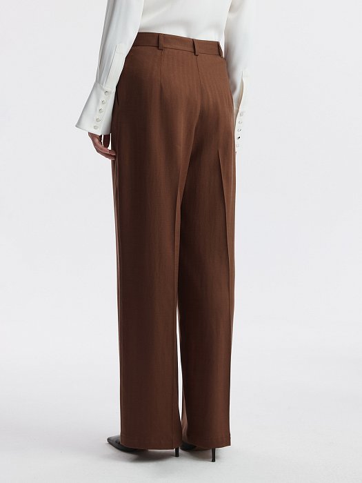 Брюки из тенселя и льна: фото №5