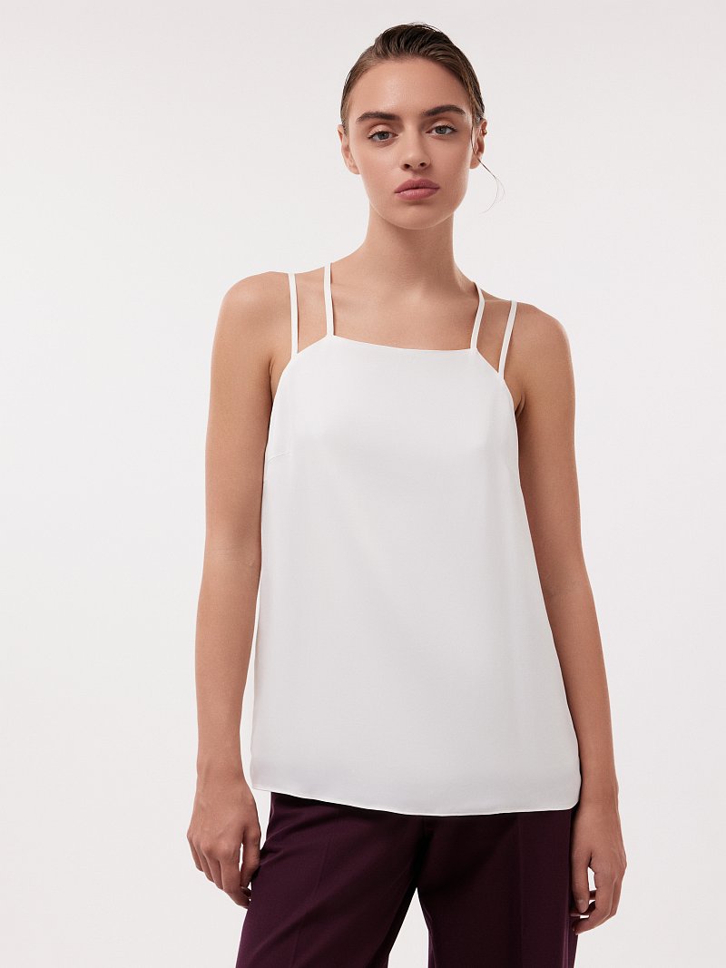 Топ с перекрестными бретелями