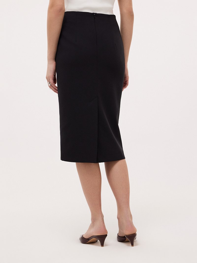 Зауженная юбка-карандаш