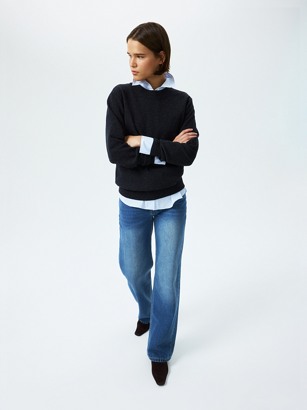 Джемпер из шерсти и кашемира