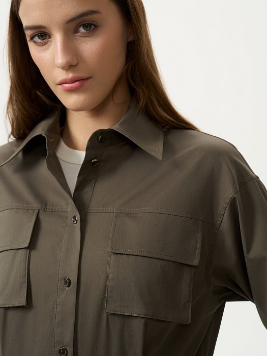 Комбинезон-карго из хлопка: фото №3