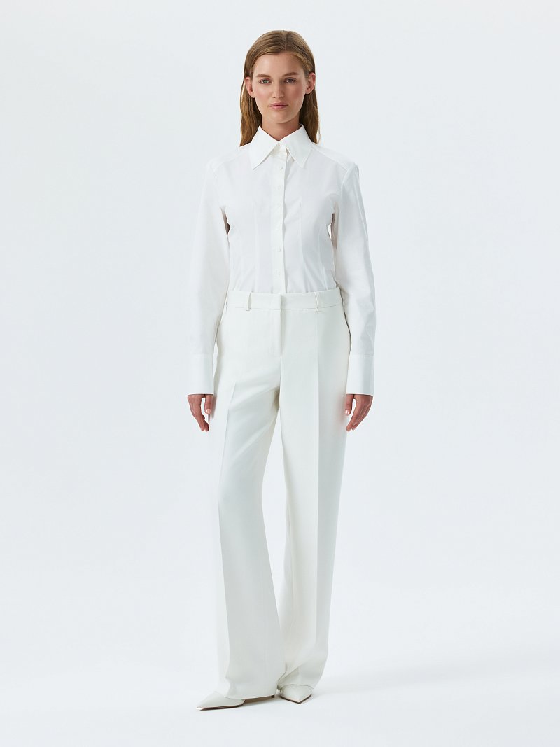 Брюки прямого кроя