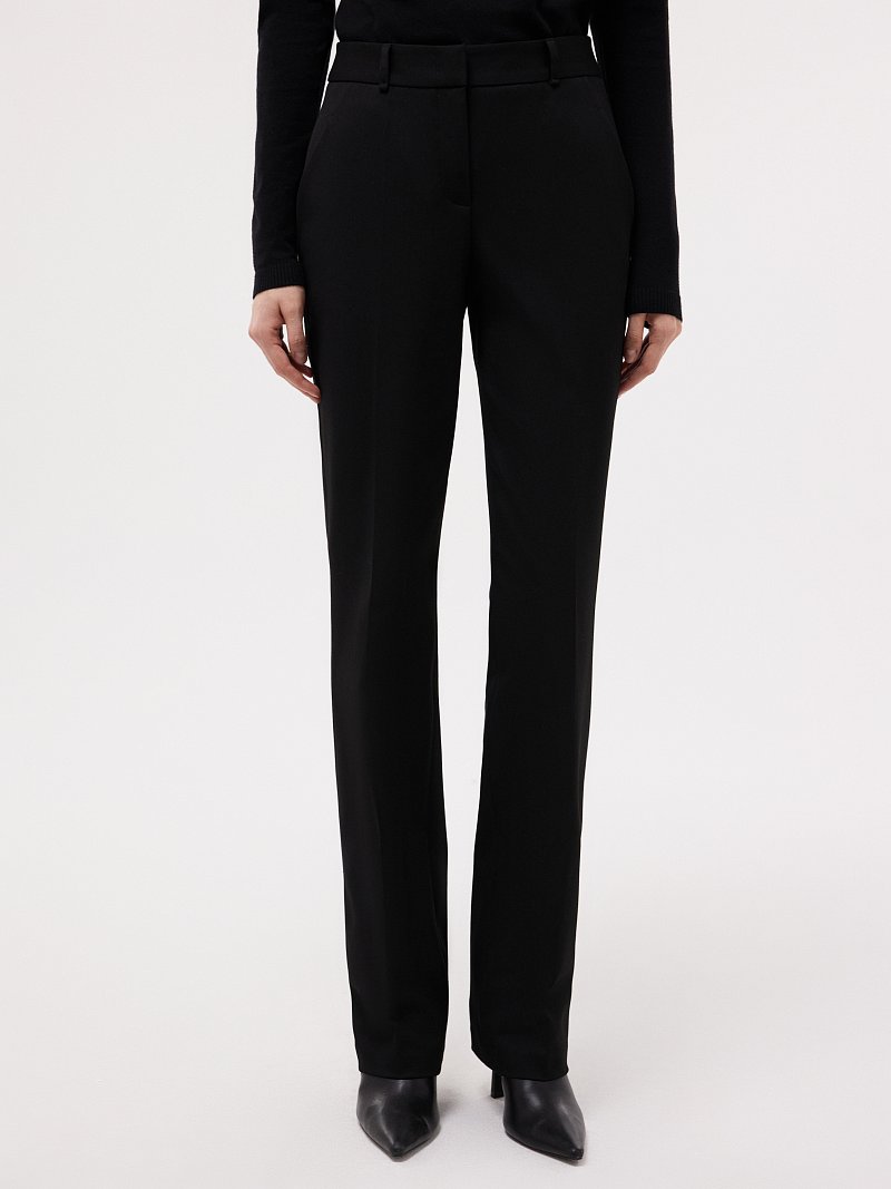 Прямые брюки со стрелками 