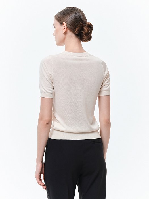 Джемпер с короткими рукавами: фото №5