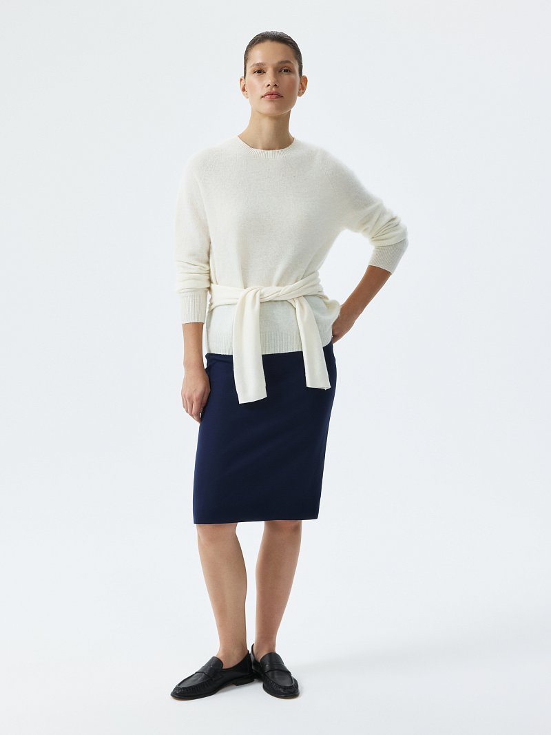 Юбка-карандаш миди