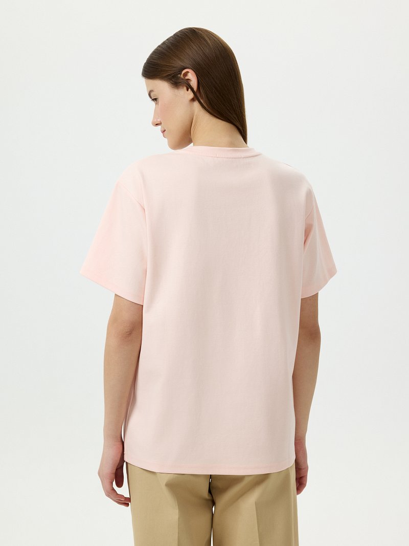 Футболка из хлопка с фотопринтом