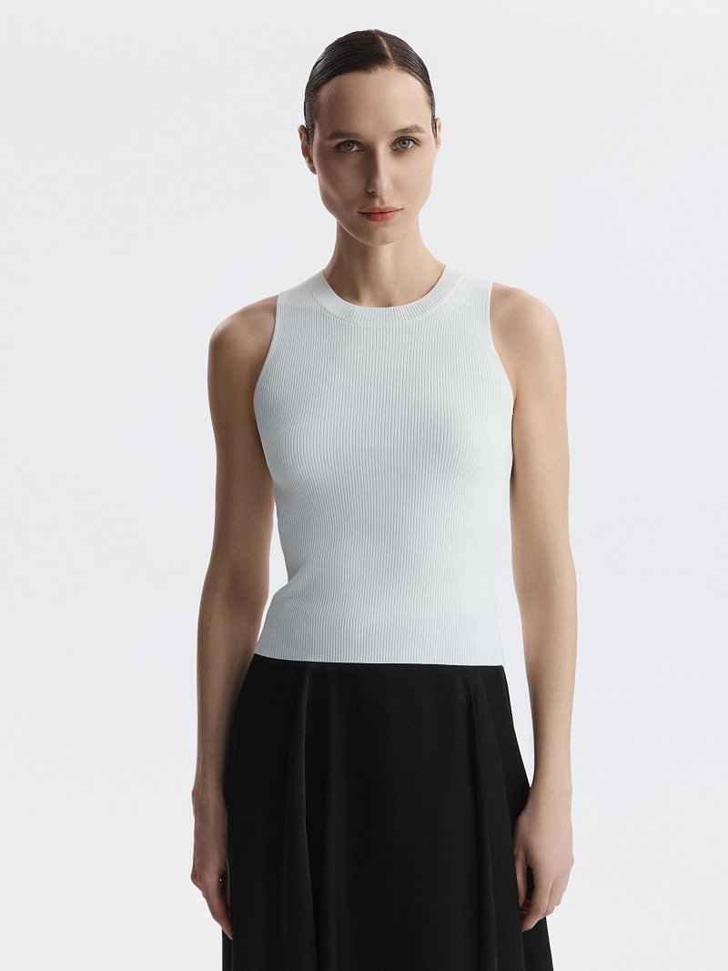 Укороченный топ из вискозы