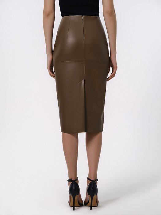 Юбка-карандаш из экокожи : фото №7