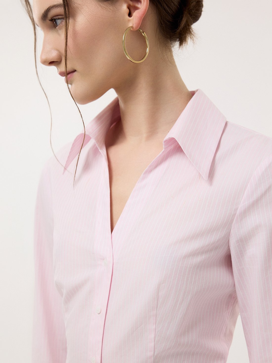 Боди-рубашка из хлопка: фото №1