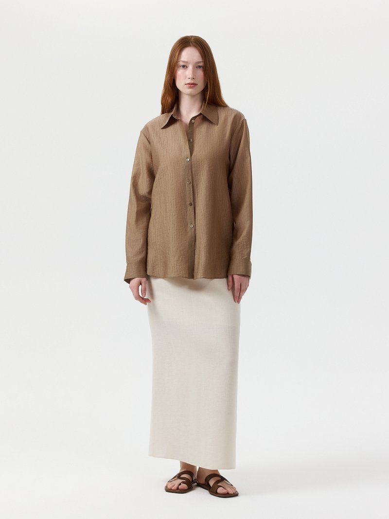 Рубашка из лиоцелла