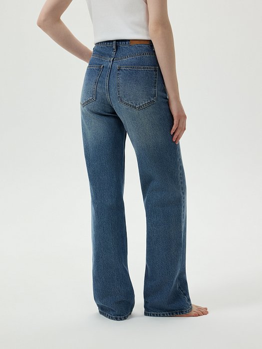 Джинсы прямого кроя: фото №5