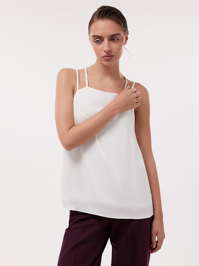 Топ с перекрестными бретелями