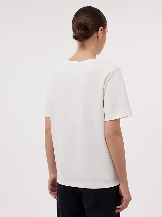 Базовая футболка из вискозы: фото №2